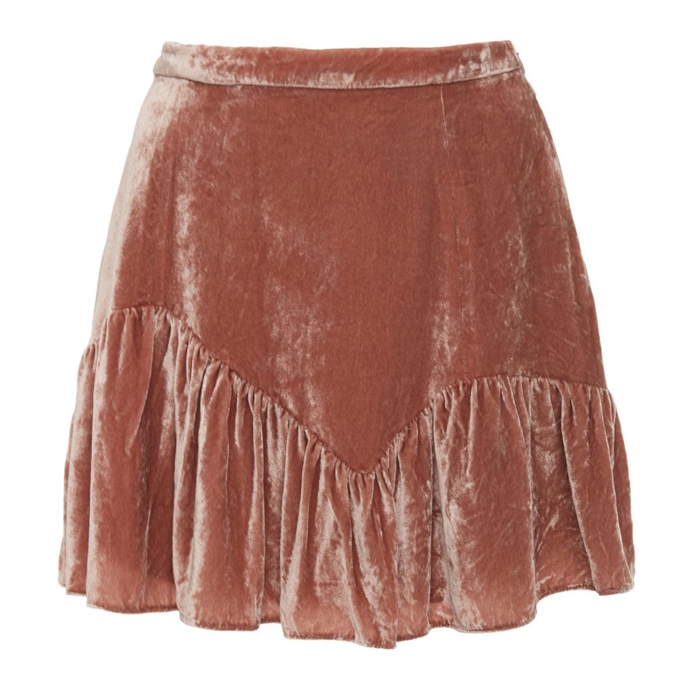 Eliza Velvet Skirt